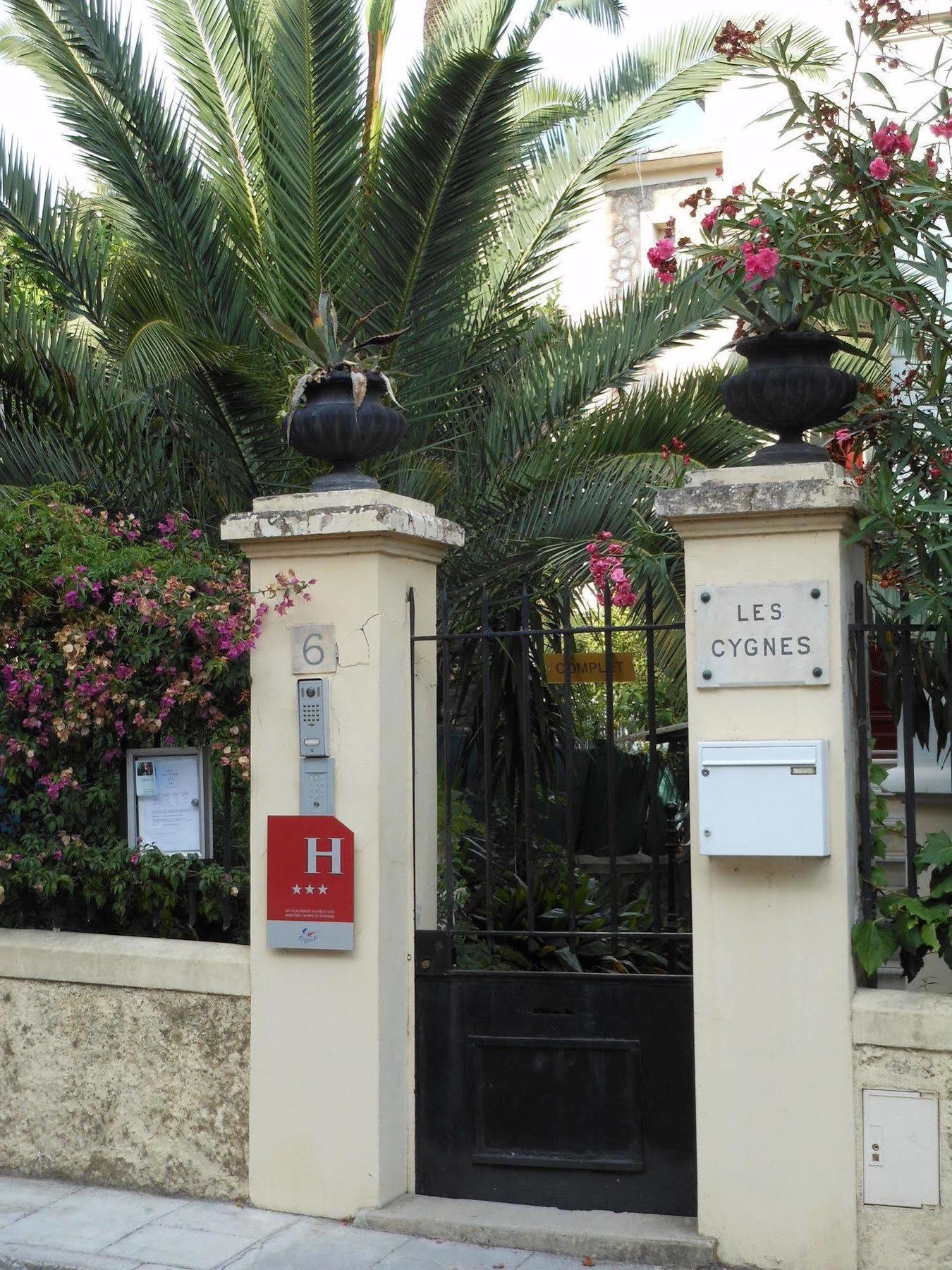 Hotel Villa Les Cygnes Ніцца Екстер'єр фото